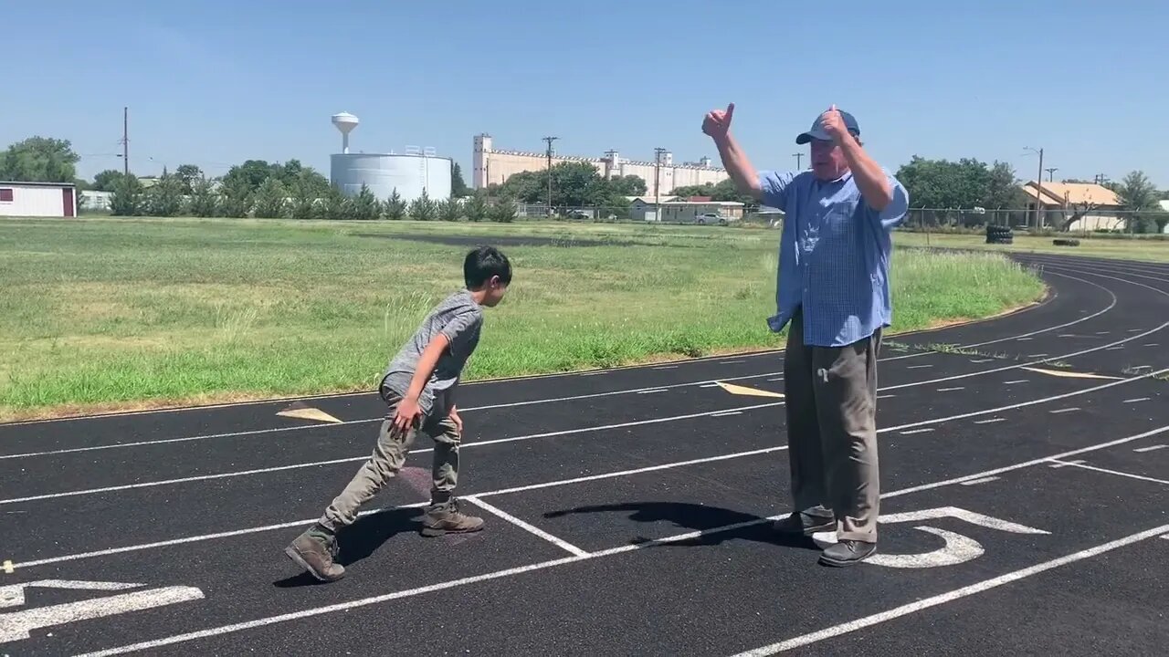 Bovina, TX Track on Hot and Windy Day on Daddy and The Big Boy (Ben McCain and Zac McCain) Ep 562