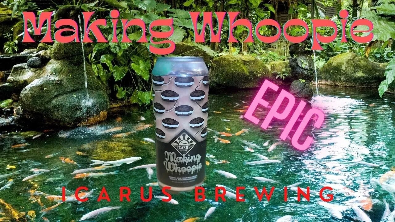 Beer Review of Icarus Brewings Making Whoopee Imperial Stout