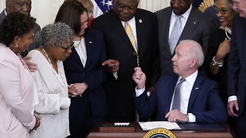 President Biden Recognizes Juneteenth Activist