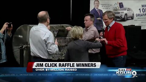 Jim Click 'millions for Tucson' raffle raises over $1M for local charities