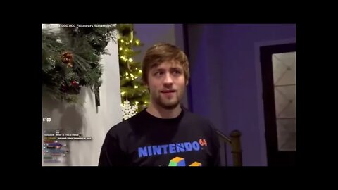 Sodapoppin Arrives At Christmas Party