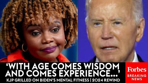 MUST WATCH: Karine Jean-Pierre Peppered With Questions About Biden’s Mental Fitness | 2024 Rewind