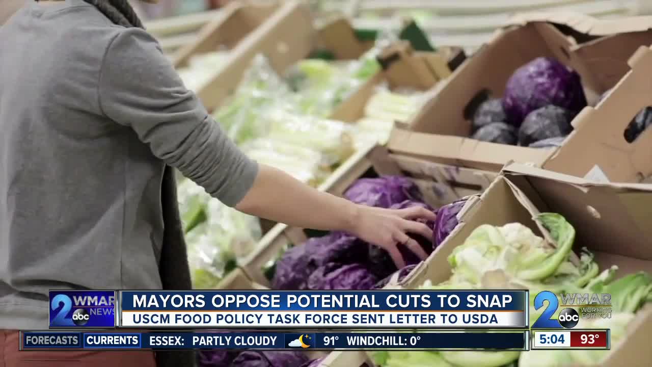 Mayors oppose potential cuts to SNAP