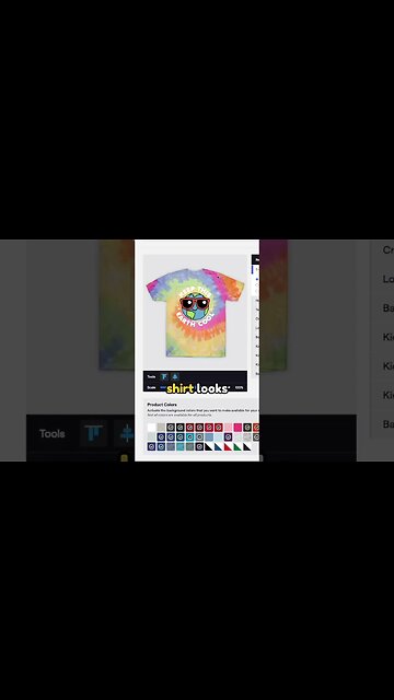 TEEPUBLIC'S NEW PRODUCT.... The Tie Dye T-Shirt