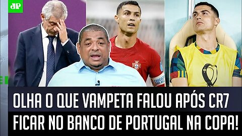 "EU FALO! Pra mim, o Cristiano Ronaldo agora vai..." Vampeta É DIRETO sobre CR7 e Portugal na Copa!