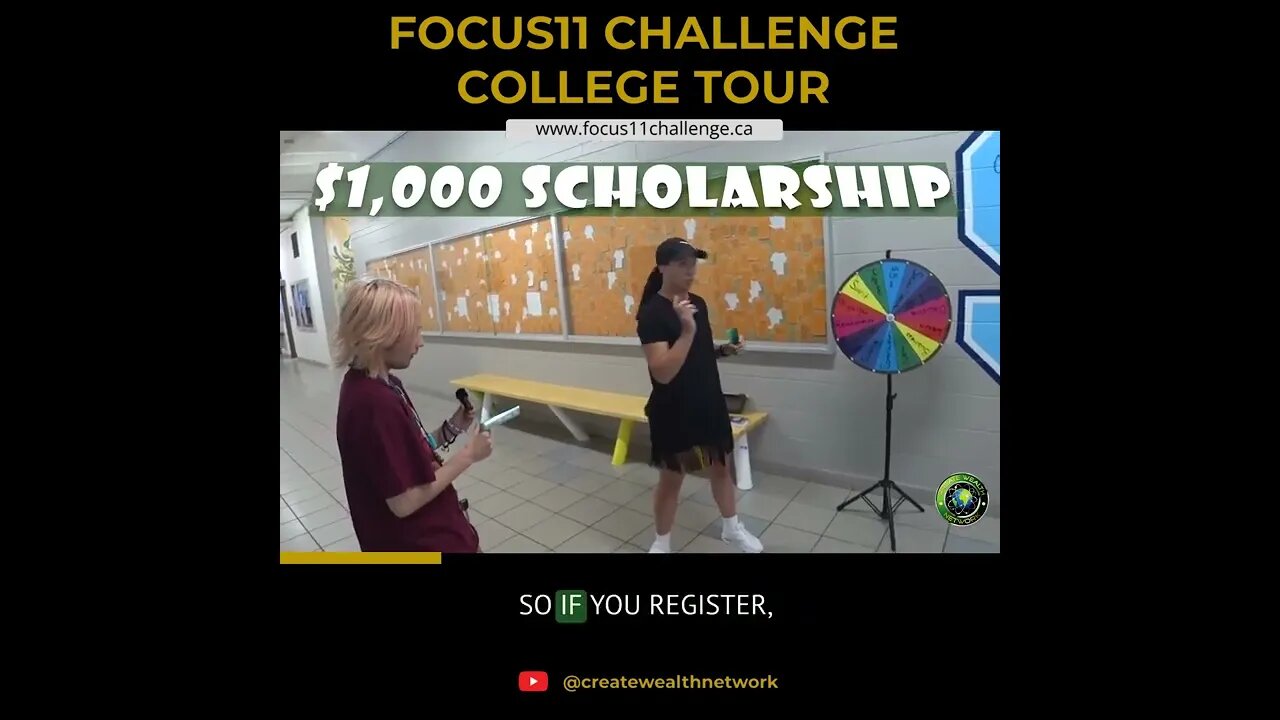 Transform Your Goals into Scholarships: FOCUS11 Challenge Awaits!