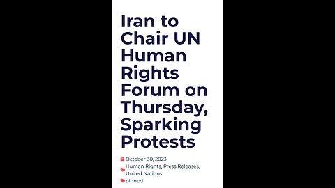 Iran Takes Seat At Un