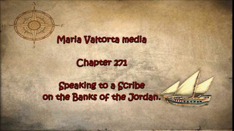 Speaking to a Scribe on the Banks of the Jordan.