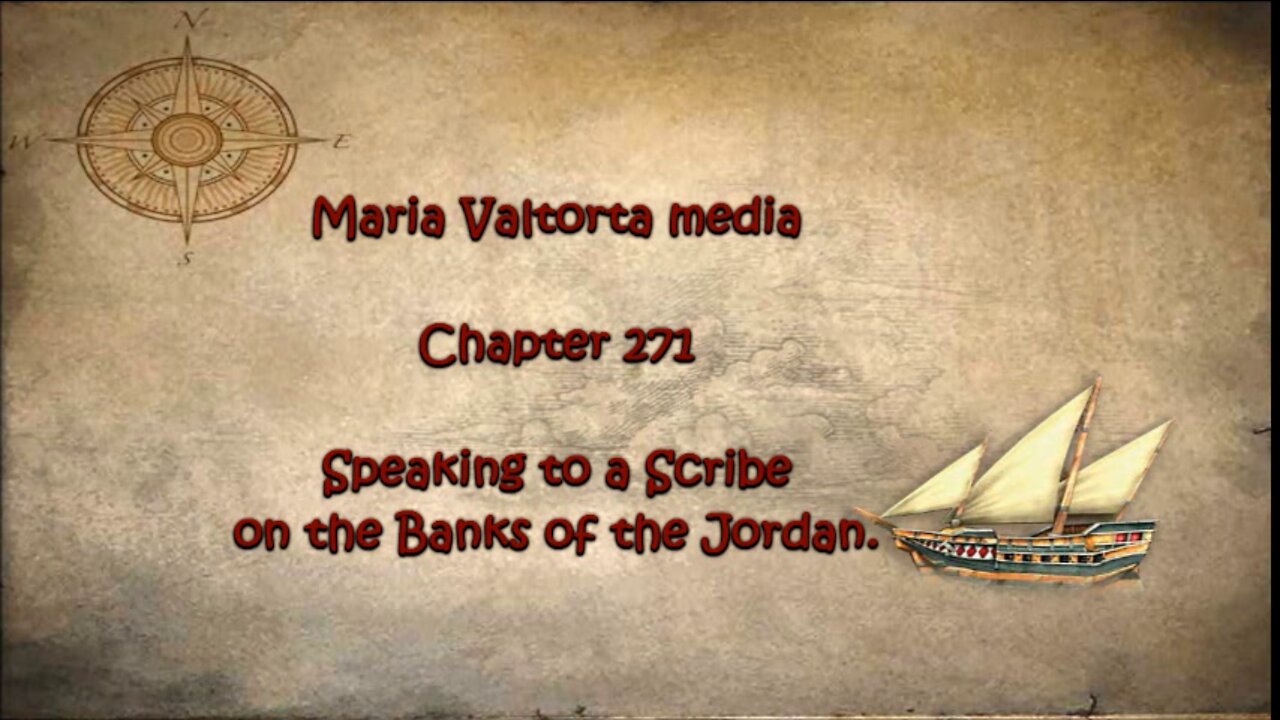 Speaking to a Scribe on the Banks of the Jordan.