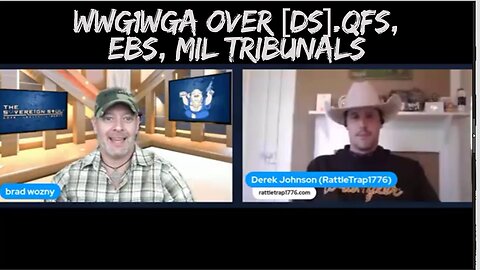 Derek Johnson HUGE Intel: "WWG1WGA Over [DS].QFS, EBS, Mil Tribunals" - Nov 2024.