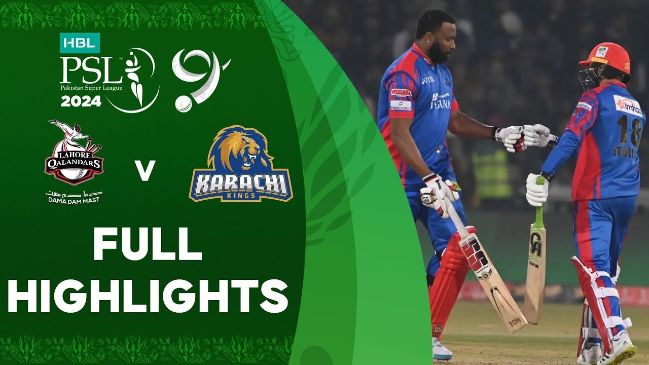 PSL 9 2025 || 10th Match Highlights || LQ vs KK