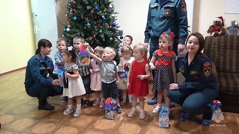 New year gifts to the children of the new regions of Russia