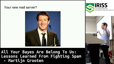 All Your Bayes Are Belong To Us Lessons Learned From Fighting Spam Martijn Grooten