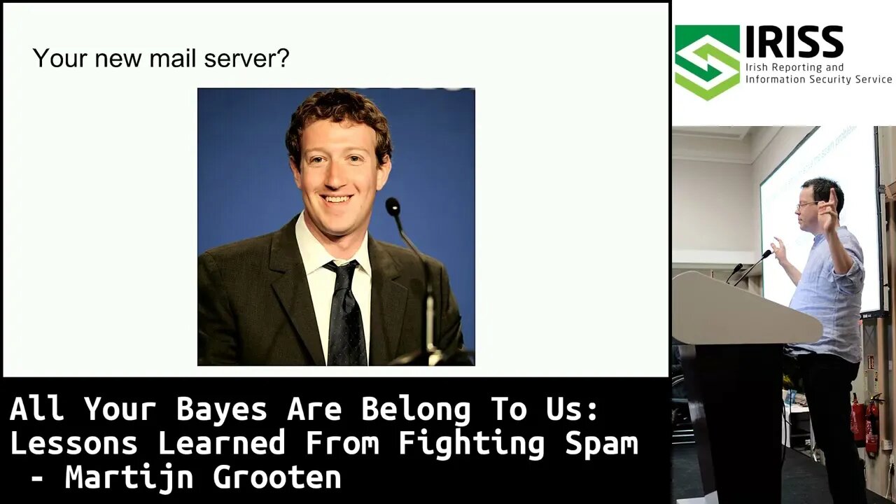 All Your Bayes Are Belong To Us Lessons Learned From Fighting Spam Martijn Grooten
