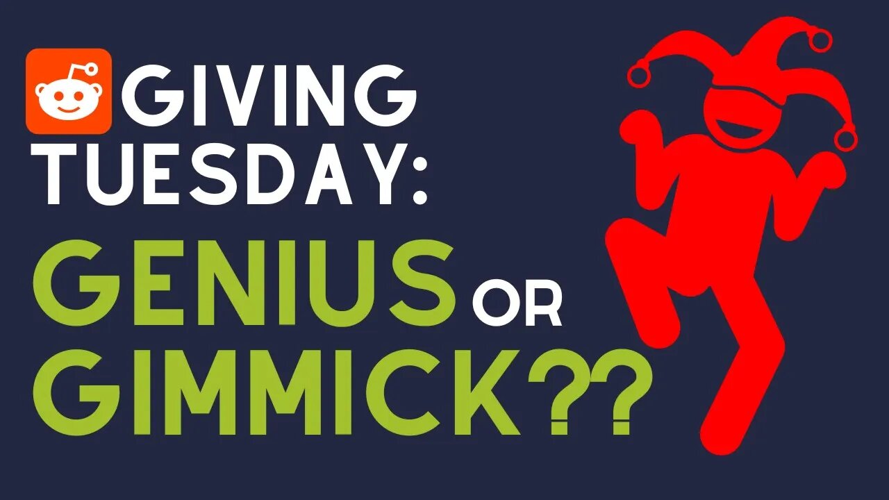 Giving Tuesday: Genius or Gimmick??...