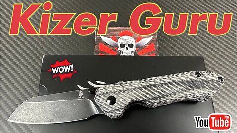 Kizer Guru micarta liner lock !