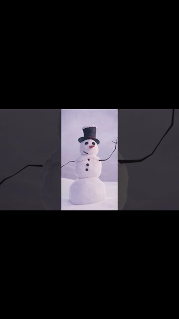 Blender Snowman Speed Modeling! #b3d #shorts #christmas #blender3d