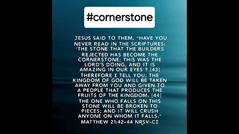 cornerstone