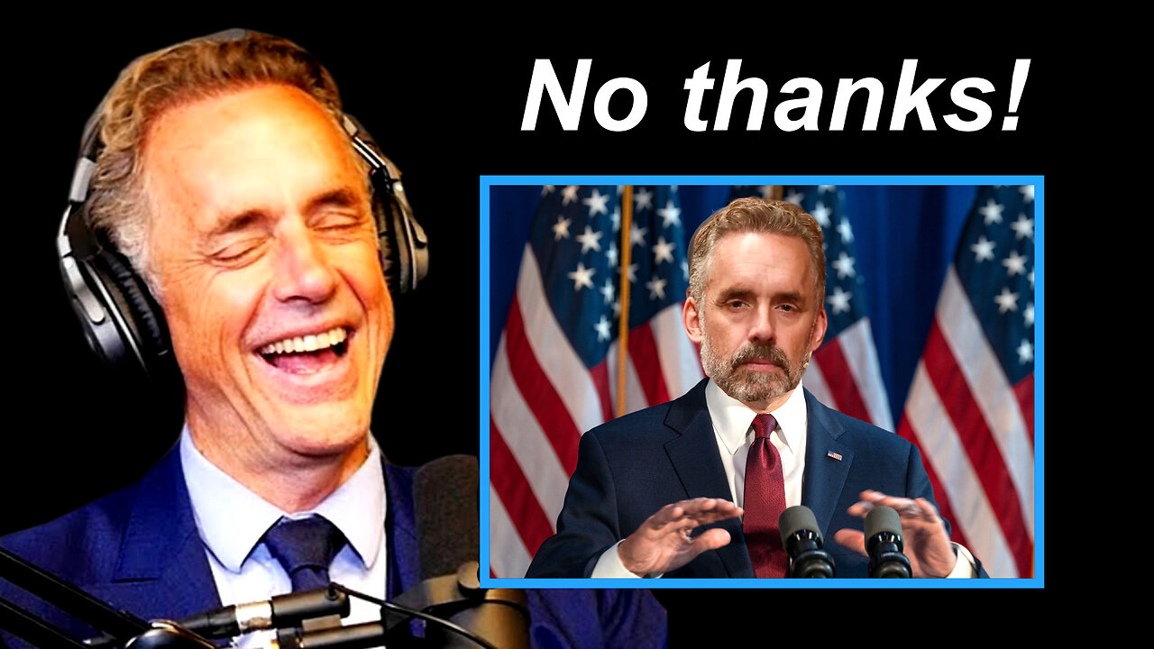 "If I Was The President, I Would Do This" - Jordan Peterson