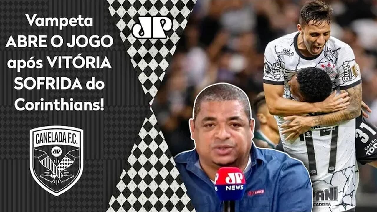 "A REAL é que o Corinthians..." Vampeta ABRE O JOGO após VITÓRIA sobre o Deportivo Cali!