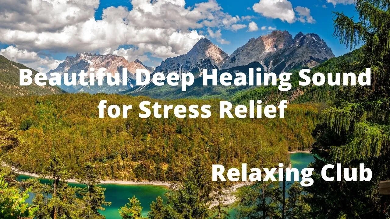 Beautiful Deep Healing Sound for Stress Relief || Healing Sound,Relaxing Music