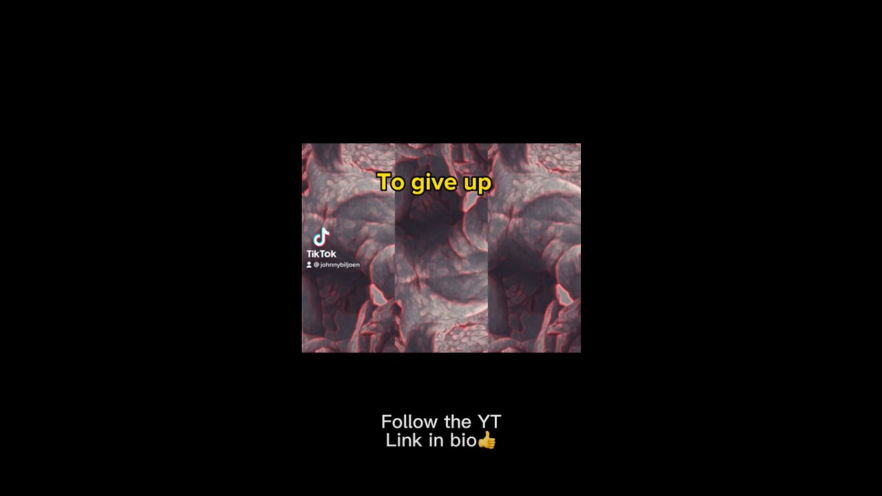 Give up?