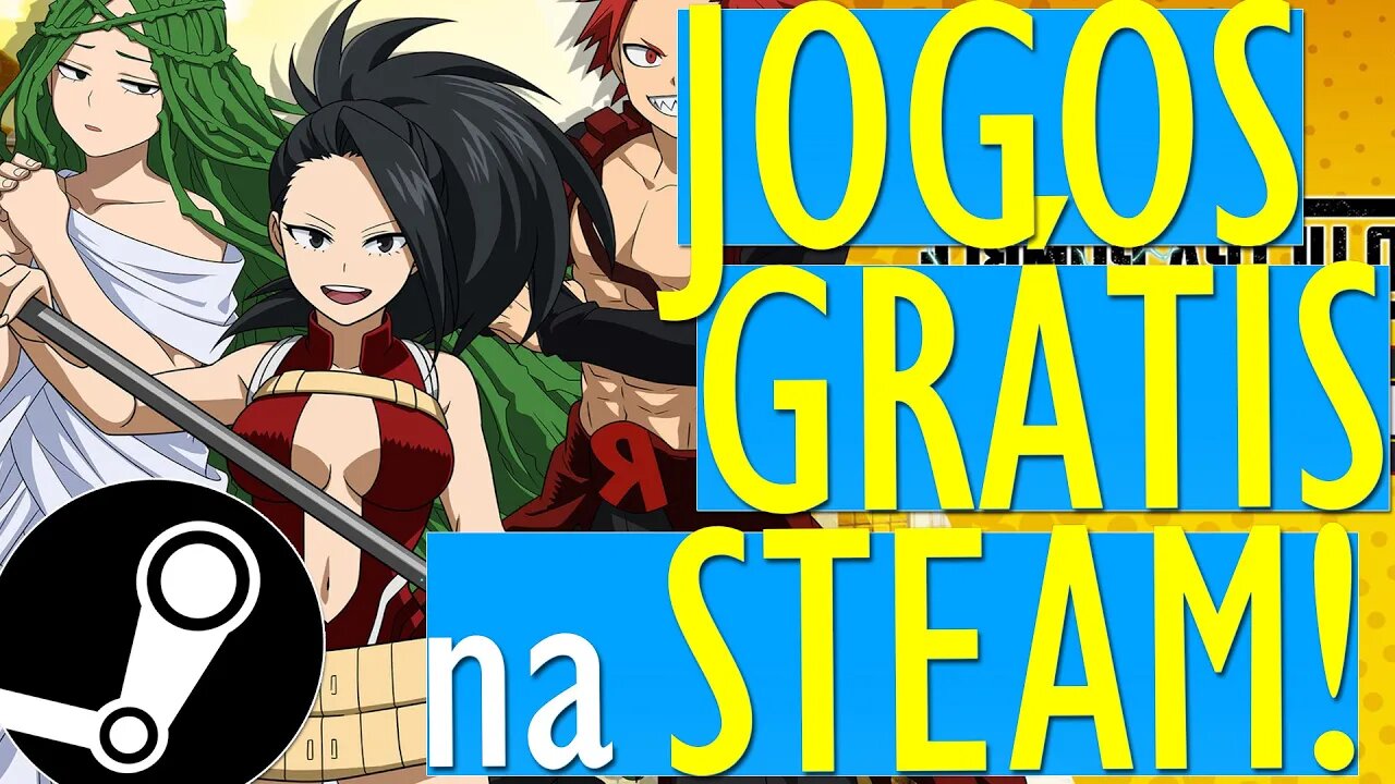 NOVO JOGO GRÁTIS da BANDAI ESTÁ DISPONÍVEL na STEAM!! MY HERO ULTRA RUMBLE