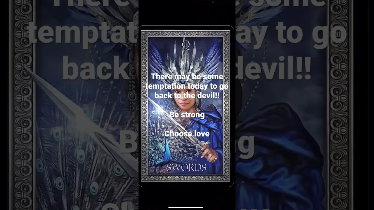 Warning about communication from someone you cut out #tarot