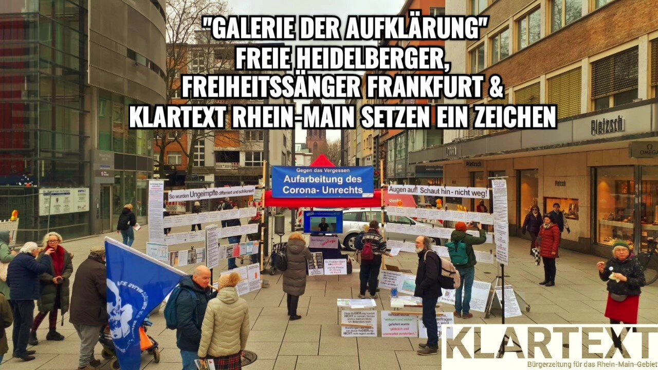 "GALERIE DER AUFKLÄRUNG" in FFM