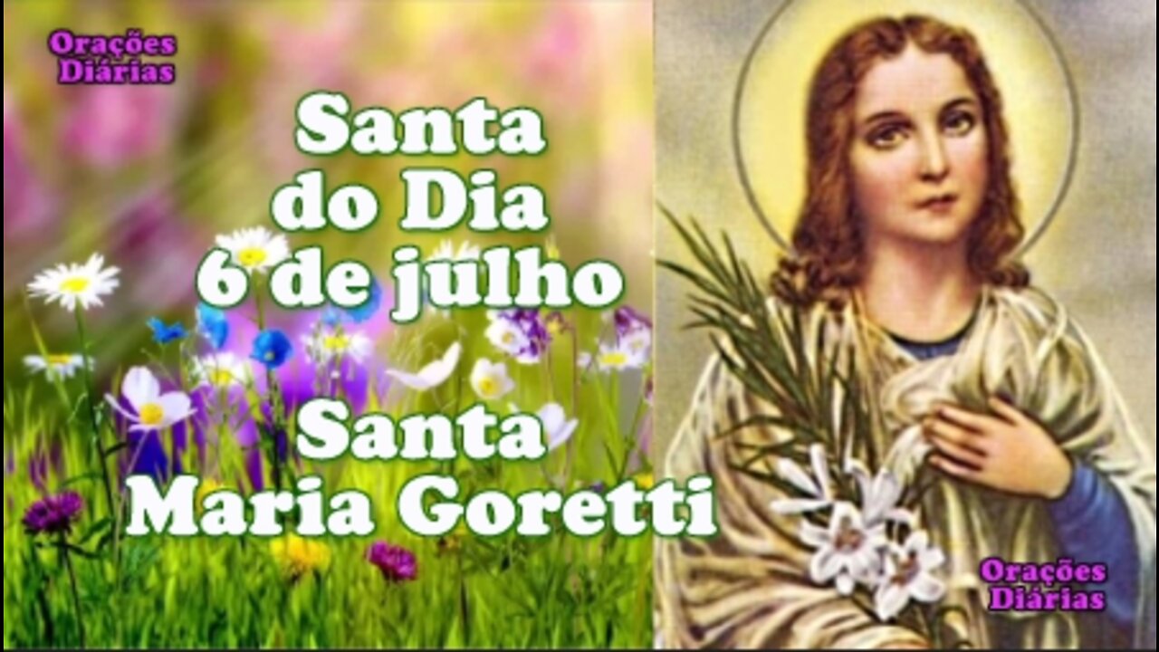 Santa do Dia 6 de junho, Santa Maria Goretti