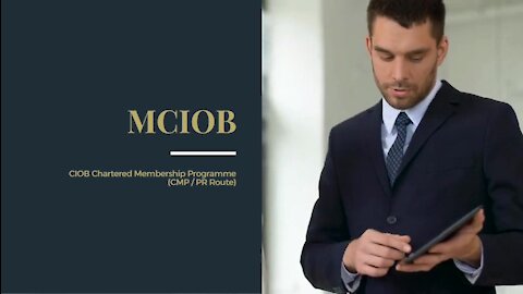 MCIOB | CCMUK