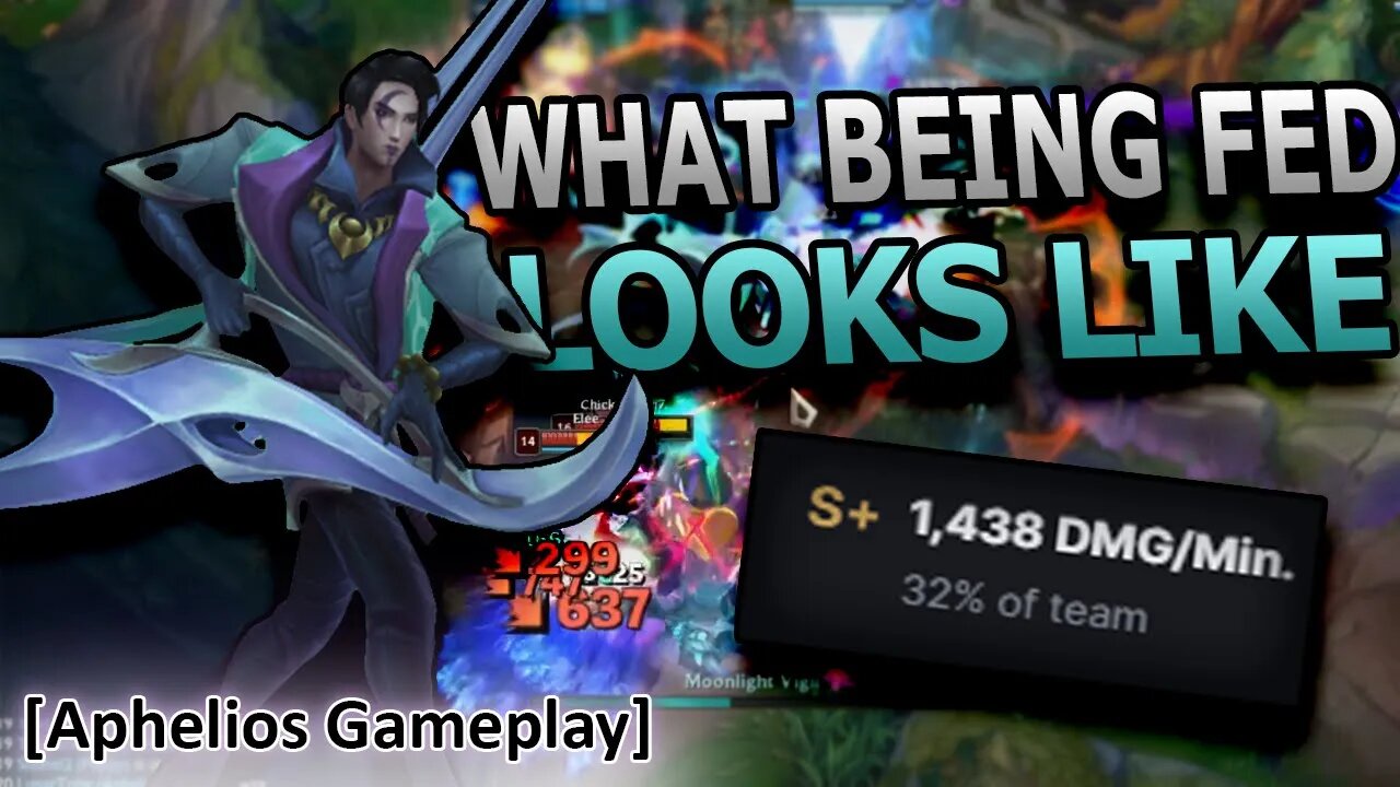 FEDlios Is WAY TO OVERPOWERED (Aphelios Gameplay)