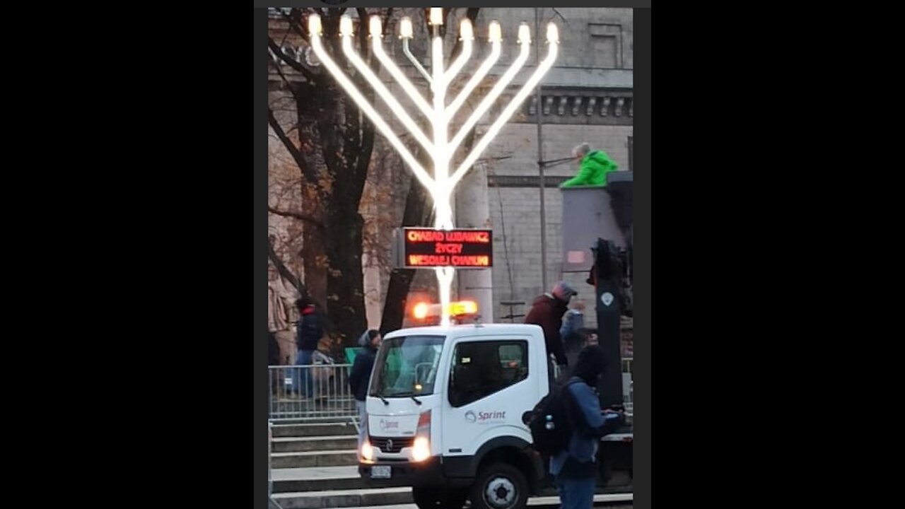HANUKA DLA WYBRANYCH ZYDOW W POLSCE 28.11.21 WARSZAWA