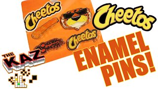 Cheetos Enamel Pins Unboxing