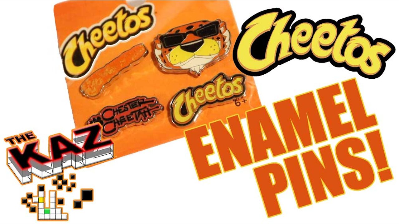 Cheetos Enamel Pins Unboxing