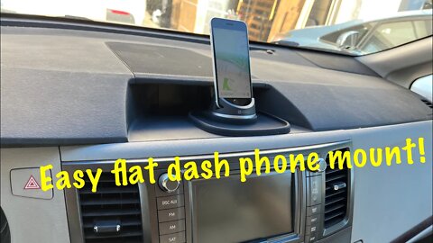 A Different Kind Of Phone Mount For Flat Dash Areas! Vicseed review