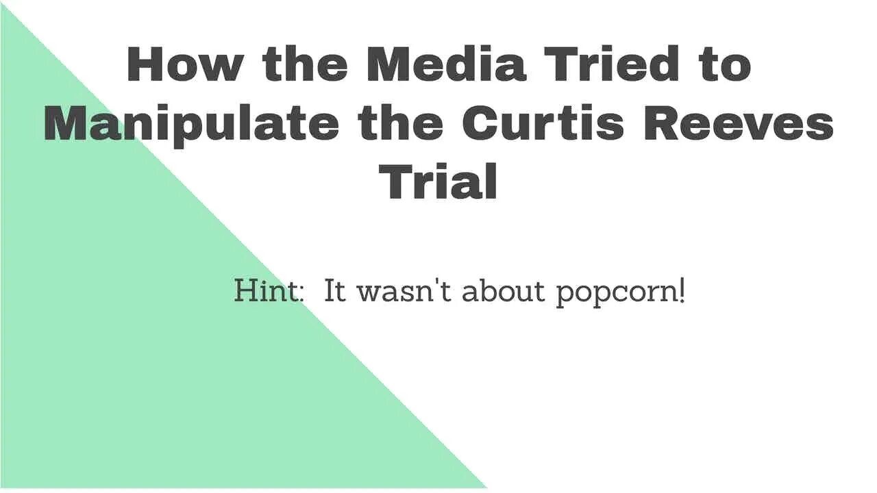 How the Media Tried to Manipulate the Curtis Reeves Trial