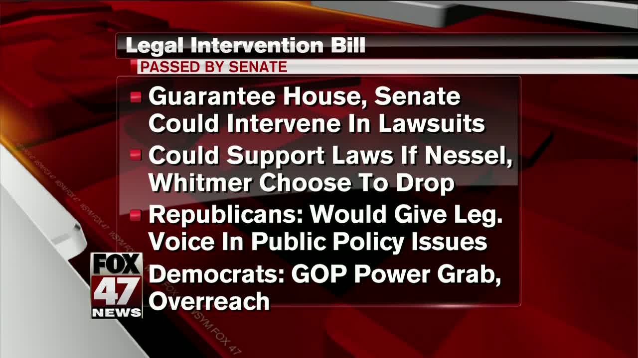 Bill gives lawmakers power to intervene