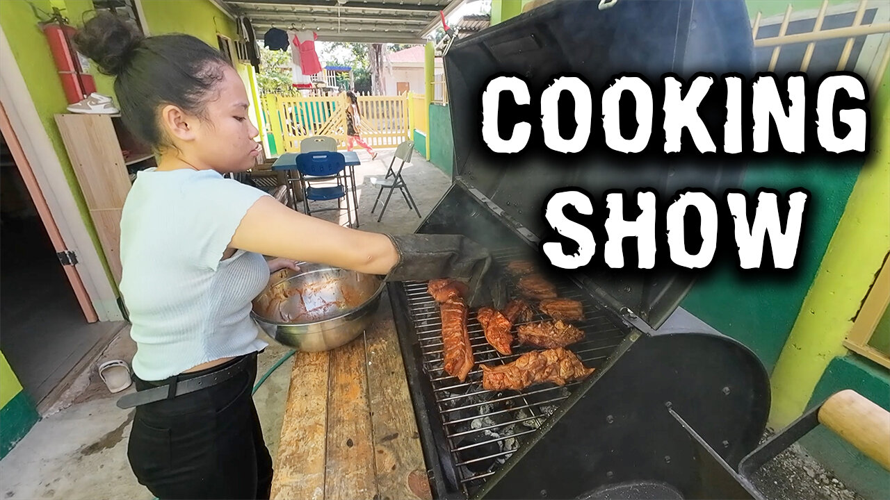 Filipinas Make Squash Lumpia and Barbecue Pork