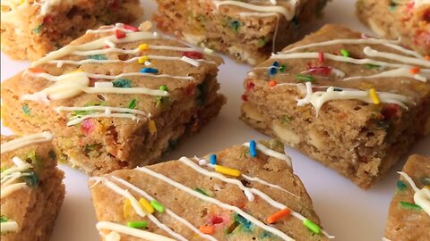 Soft & Chewy Blondies Recipe….