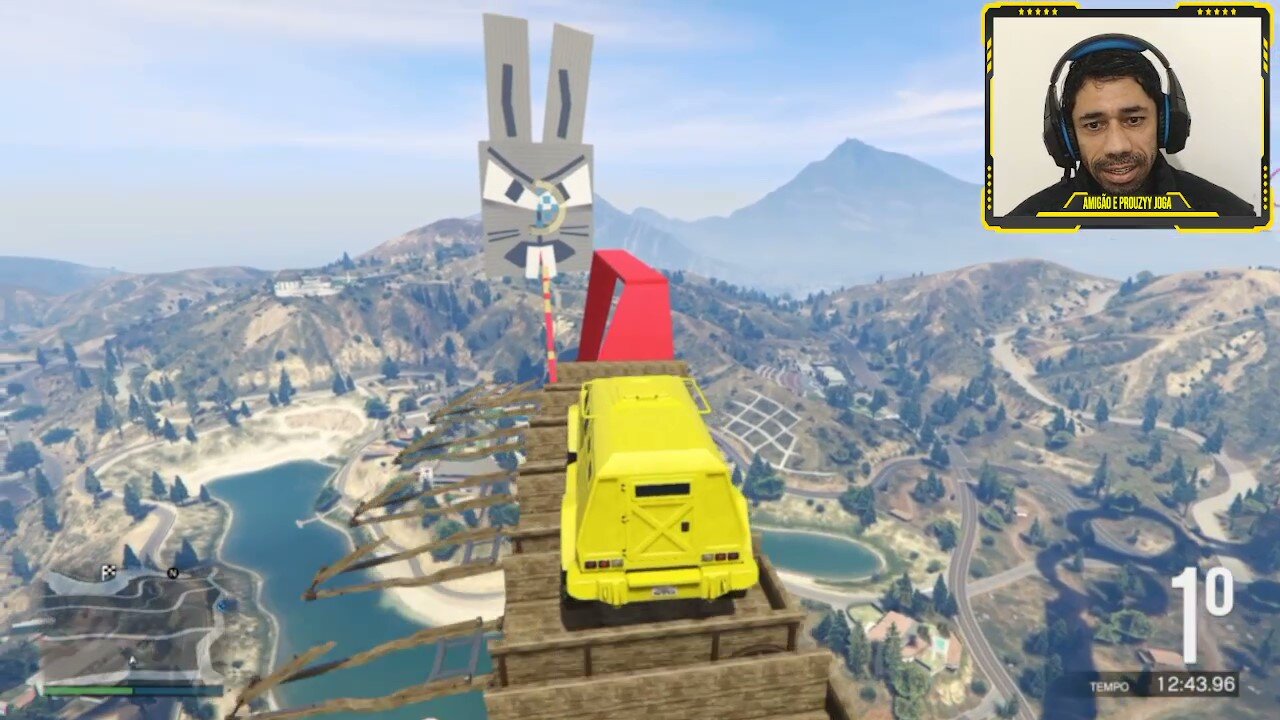 CORRIDA DA PÁSCOA - GTA V PARKOUR !