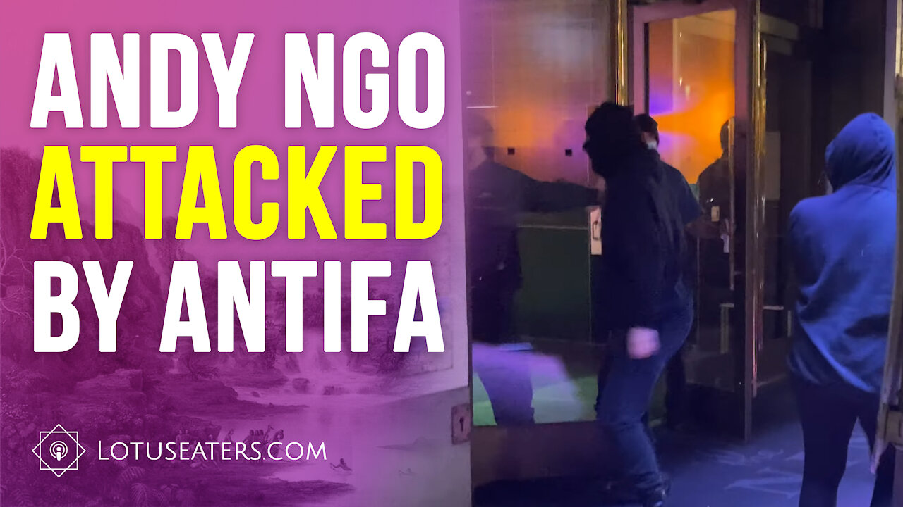 Andy Ngo Attacked by Antifa Mob