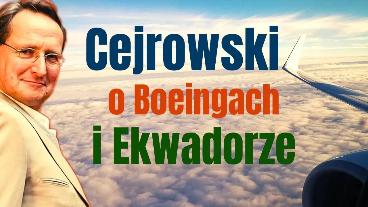 Cejrowski o Boeingach i Ekwadorze 2019/10/21 Studio Dziki Zachód odc. 31 cz. 1