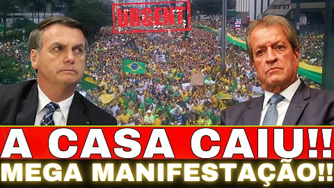 URGENTE!! MEGA MANIFESTAÇÃO!! VALDEMAR É PEGO NO FLAGRA!! A CASA CAIU....