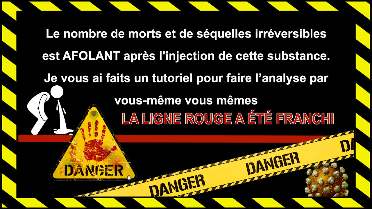 SCANDALE - Analyse catastrophique des morts et des effets indésirables graves... Regardez Urgent