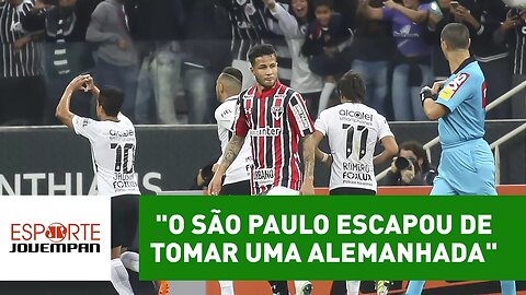 "O São Paulo escapou de tomar uma Alemanhada", ironiza Flavio