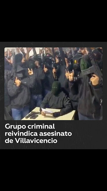 Grupo criminal Los Lobos se atribuye muerte de candidato Villavicencio en Ecuador