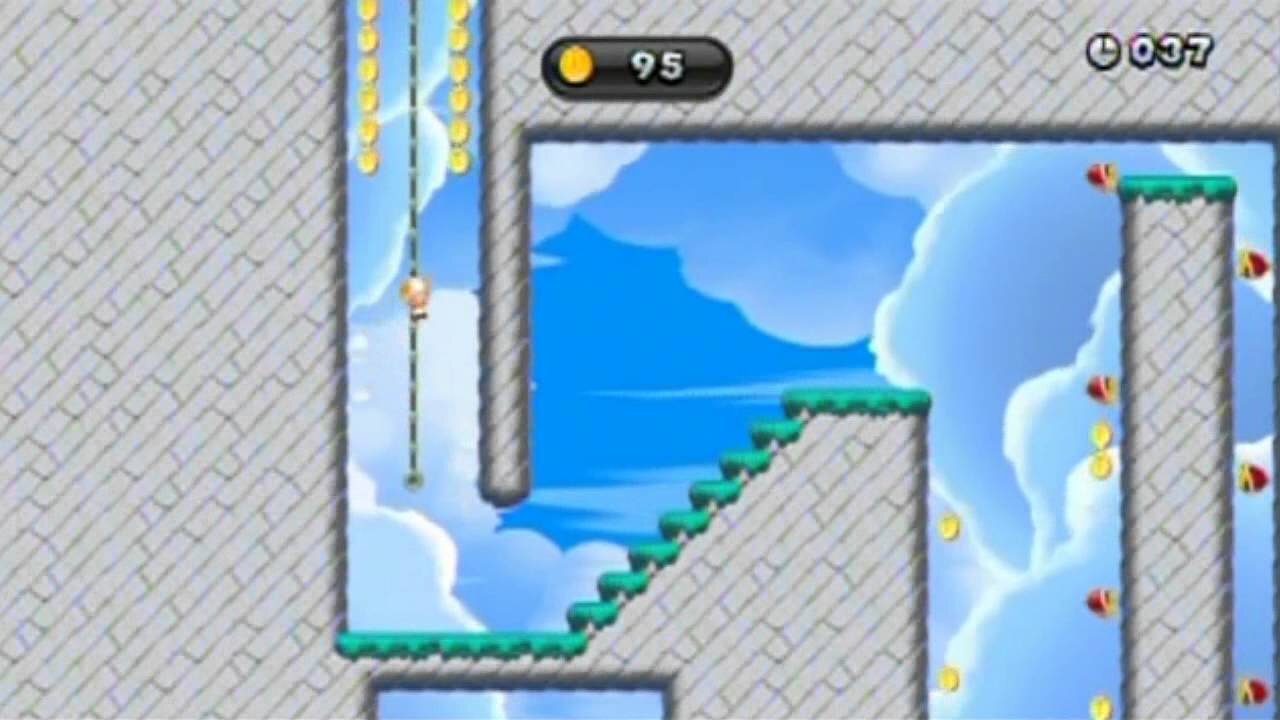 New Super Mario Bros. U Blind Walkthrough Part 46: Capitalism Chaos