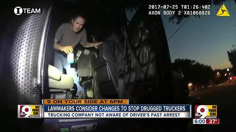 Lawmakers consider changed to stop drugged truckers