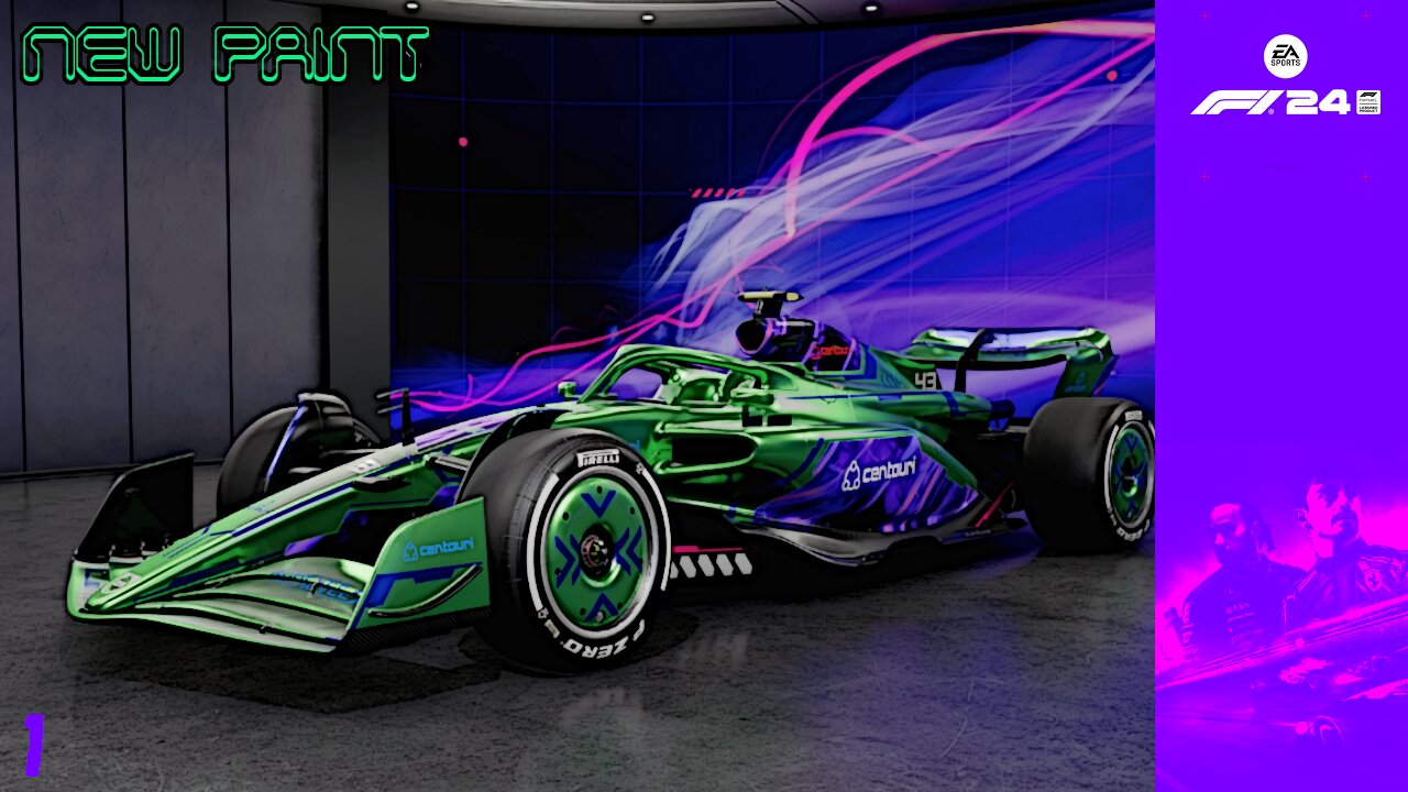 F1 2024 | MY TEAM | New paint 2024 vol.1 #1